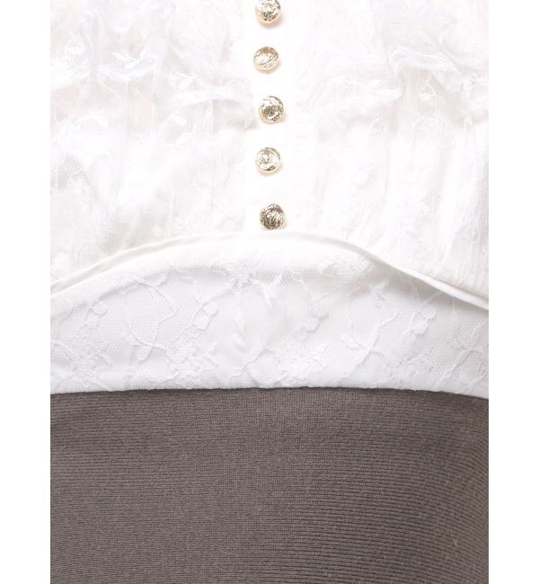 RESEXXY「レースドッキングマーメイドニットワンピース」|ワンピース|