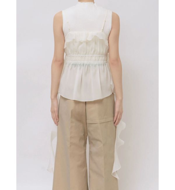 dazzlin「2WAYフルイドペプラムビスチェ」|キャミソール|