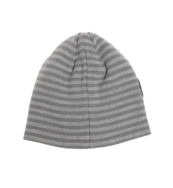 EMODA「レザーパッチニットキャップ」|キャップ・キャスケット|