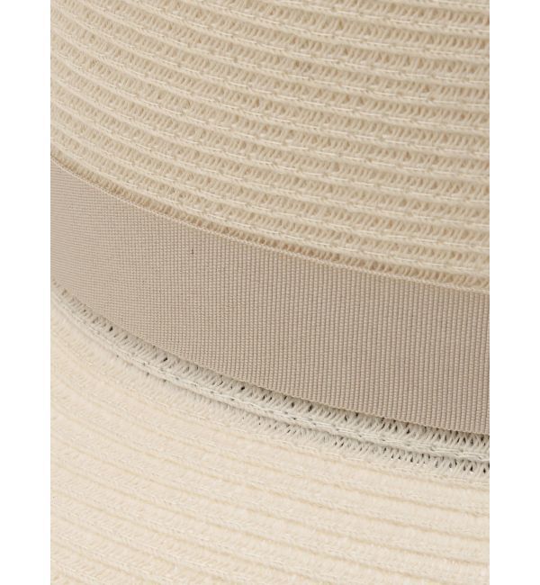 MERCURYDUO「ウォッシャブルブレードツバ広カンカン帽」|ストローハット|