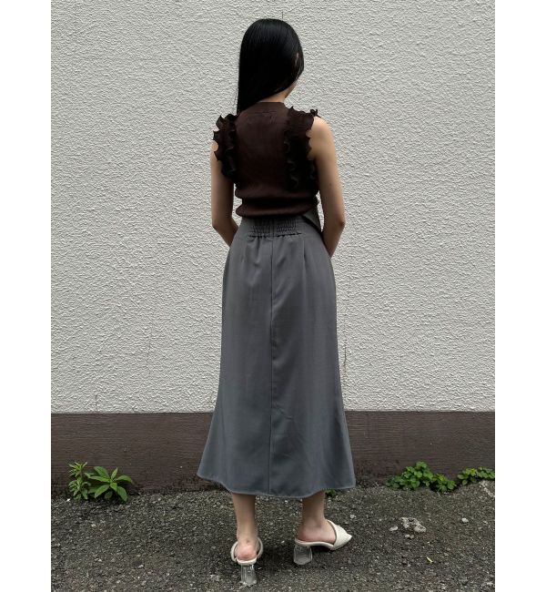 LAGUNAMOON「ウエストラペルアシンメトリースカート」|スカート|