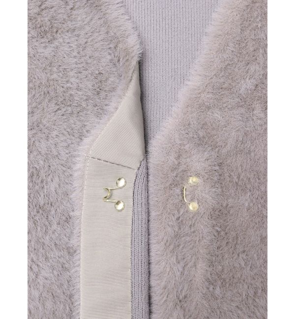 LAGUNAMOON「ミニシャギーニットベスト」|ベスト・ジレ|