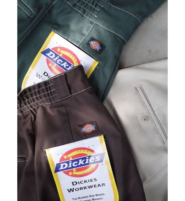LAGUNAMOON「【別注Dickies】タックワイドパンツ」|その他|