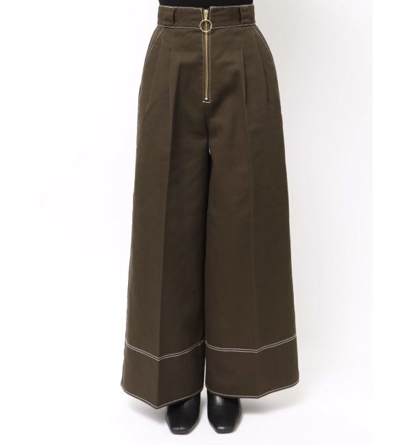 LAGUNAMOON「【別注Dickies】タックワイドパンツ」|その他|