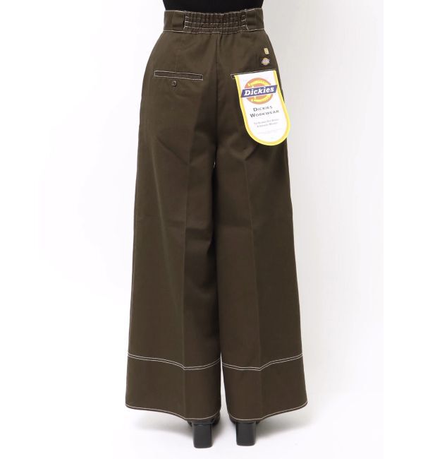 LAGUNAMOON「【別注Dickies】タックワイドパンツ」|その他|