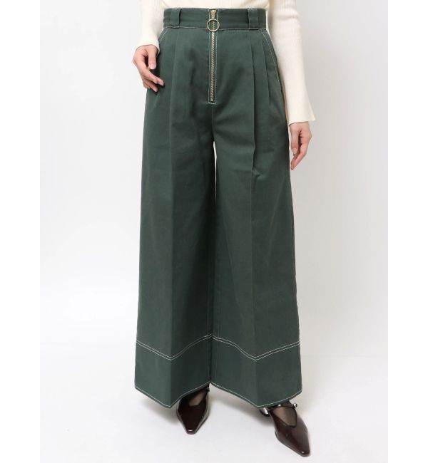 LAGUNAMOON「【別注Dickies】タックワイドパンツ」|その他|