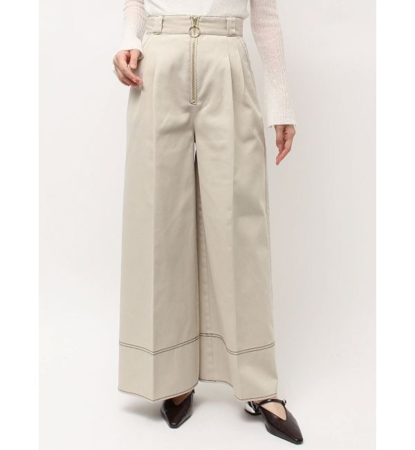 LAGUNAMOON「【別注Dickies】タックワイドパンツ」|その他|