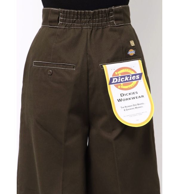 LAGUNAMOON「【別注Dickies】タックワイドパンツ」|その他|