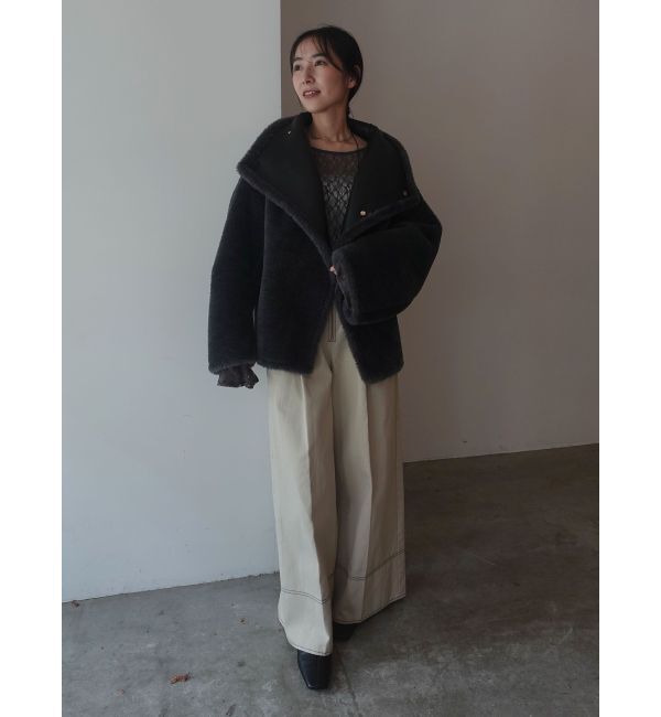 LAGUNAMOON「【別注Dickies】タックワイドパンツ」|その他|