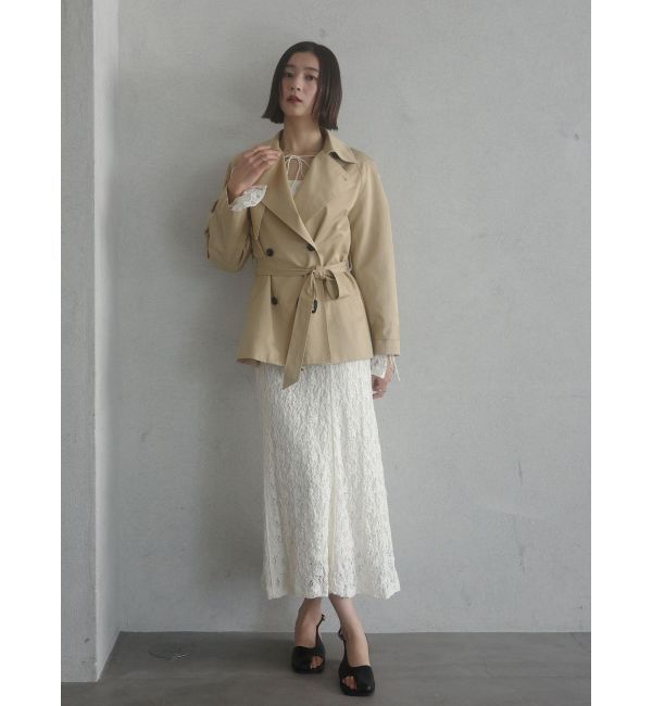 LAGUNAMOON「カットアウトデザインレースワンピース」|ワンピース|