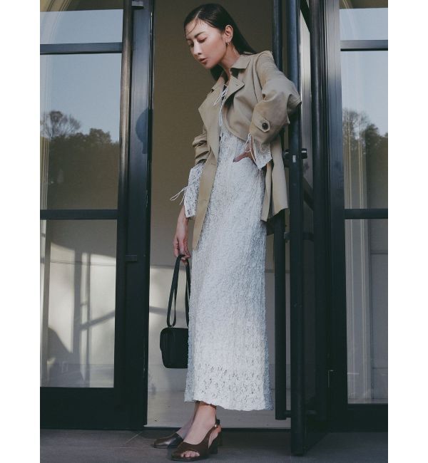 LAGUNAMOON「カットアウトデザインレースワンピース」|ワンピース|