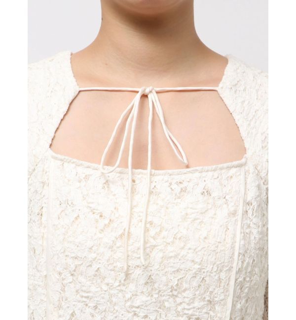 LAGUNAMOON「カットアウトデザインレースワンピース」|ワンピース|