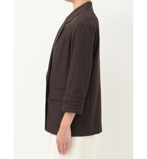 LAGUNAMOON「バイカラーボタンジャケット」|テーラードジャケット|