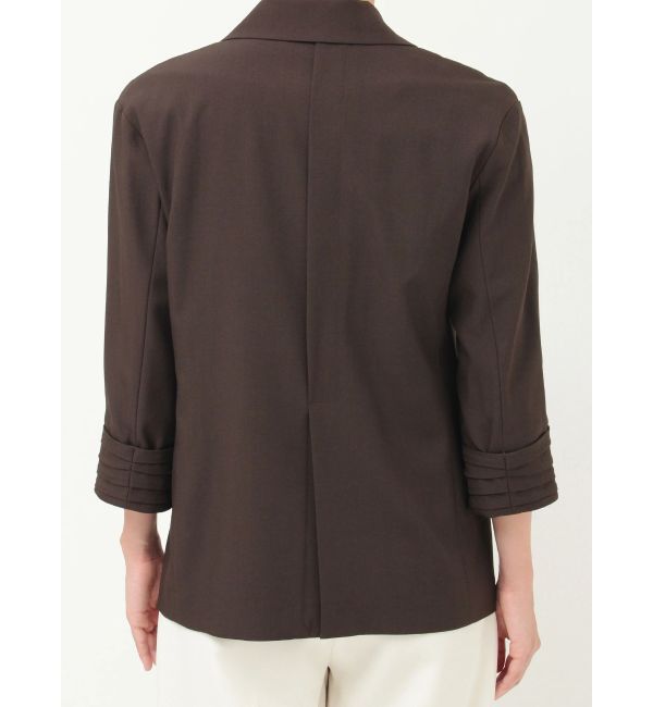 LAGUNAMOON「バイカラーボタンジャケット」|テーラードジャケット|