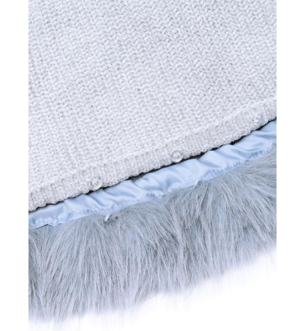 jouetie「ポイントファーモールニットワンピース」|ワンピース|