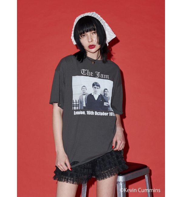 jouetie「【KevinCummins&times;jouetie】BIGフォトTシャツ」|Tシャツ・カットソー|ブラック