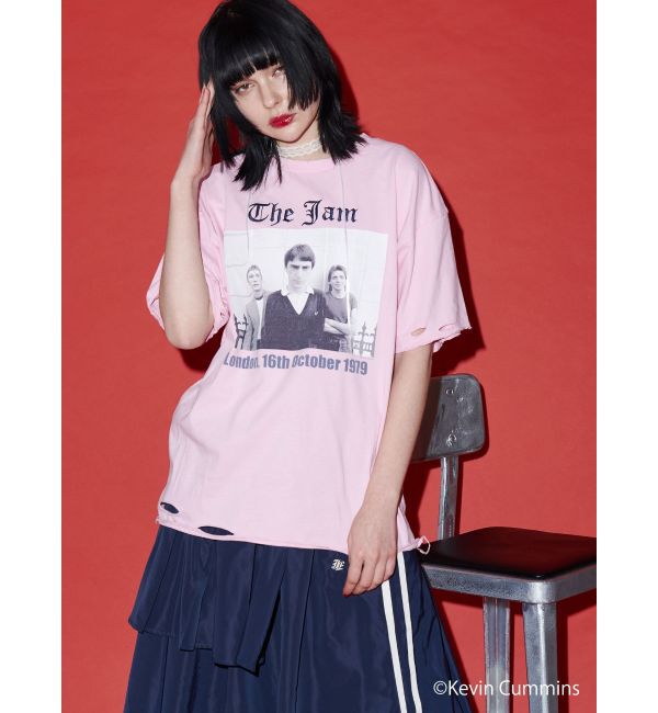 jouetie「【KevinCummins&times;jouetie】BIGフォトTシャツ」|Tシャツ・カットソー|ピンク