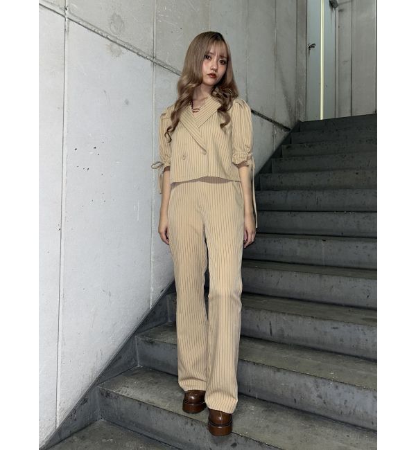 jouetie「【FRUITSZIPPER鎮西寿々歌】フレアパンツ」|その他|