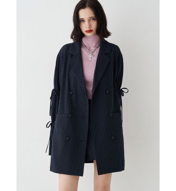 jouetie「リボンスリーブジャケットミニワンピース」|ワンピース|