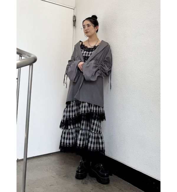 jouetie「リボンスリーブジャケットミニワンピース」|ワンピース|