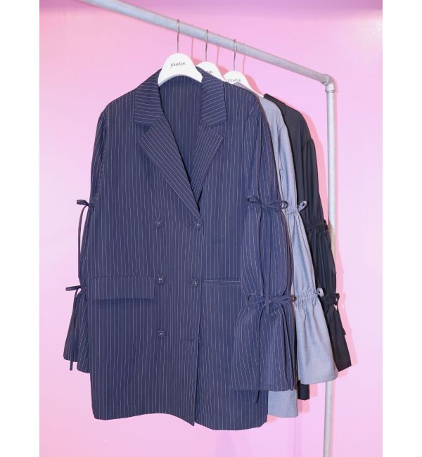 jouetie「リボンスリーブジャケットミニワンピース」|ワンピース|