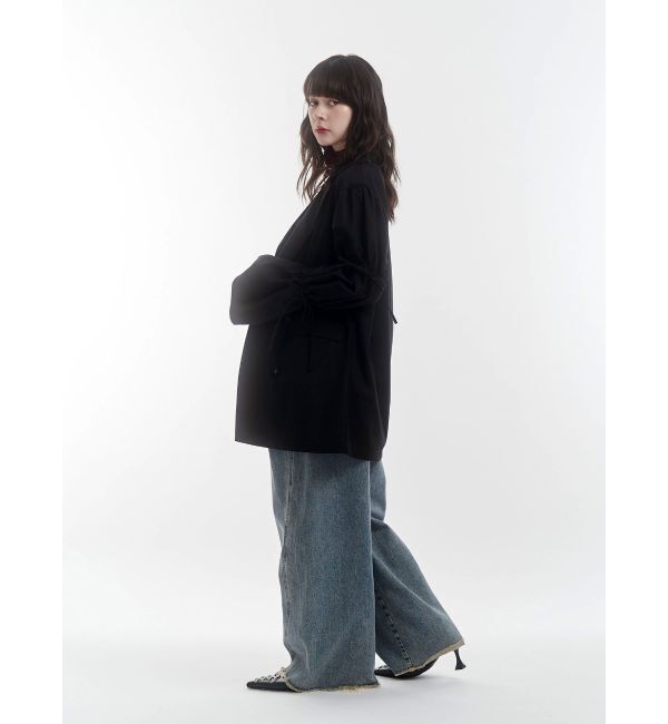 jouetie「リボンスリーブジャケットミニワンピース」|ワンピース|