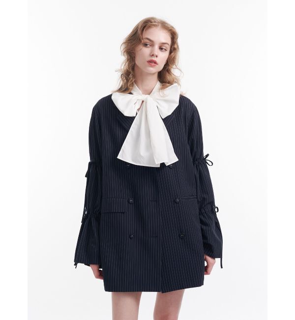jouetie「リボンスリーブジャケットミニワンピース」|ワンピース|