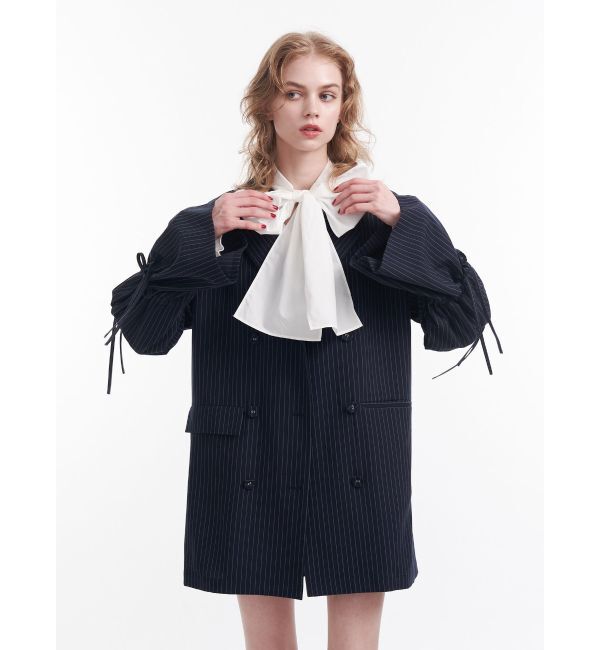 jouetie「リボンスリーブジャケットミニワンピース」|ワンピース|