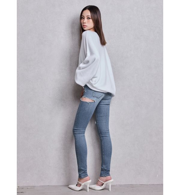 GYDA「GDビジューMOLDチェーンストラップポインテッドミュール」|パンプス|