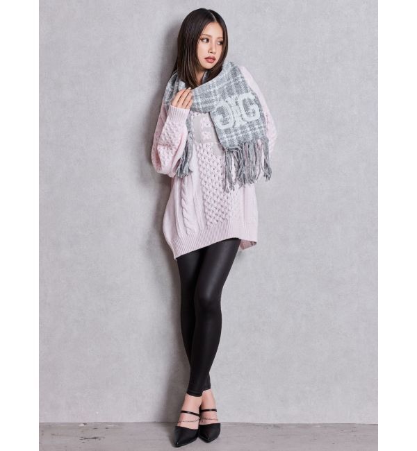 GYDA「GDビジューMOLDチェーンストラップポインテッドミュール」|パンプス|