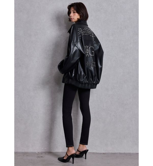 GYDA「GDビジューMOLDチェーンストラップポインテッドミュール」|パンプス|