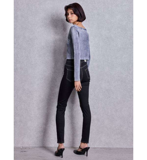 GYDA「GDビジューMOLDチェーンストラップポインテッドミュール」|パンプス|