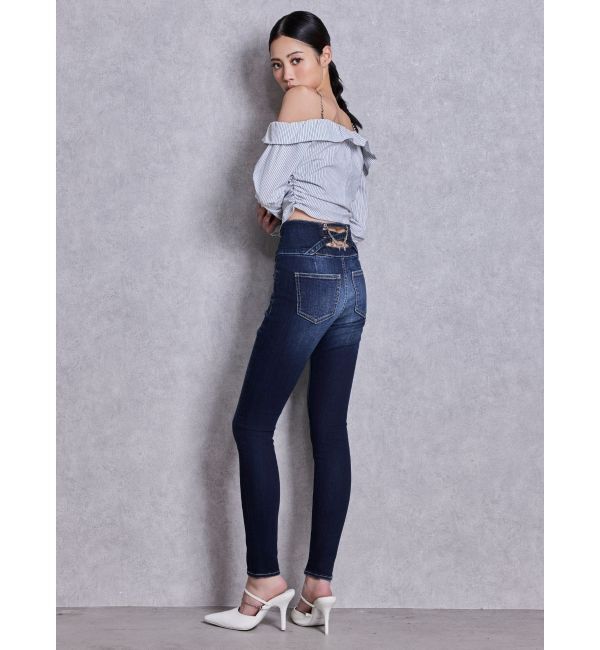 GYDA「GDビジューMOLDチェーンストラップポインテッドミュール」|パンプス|