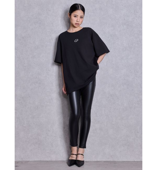 GYDA「GDビジューMOLDチェーンストラップポインテッドミュール」|パンプス|