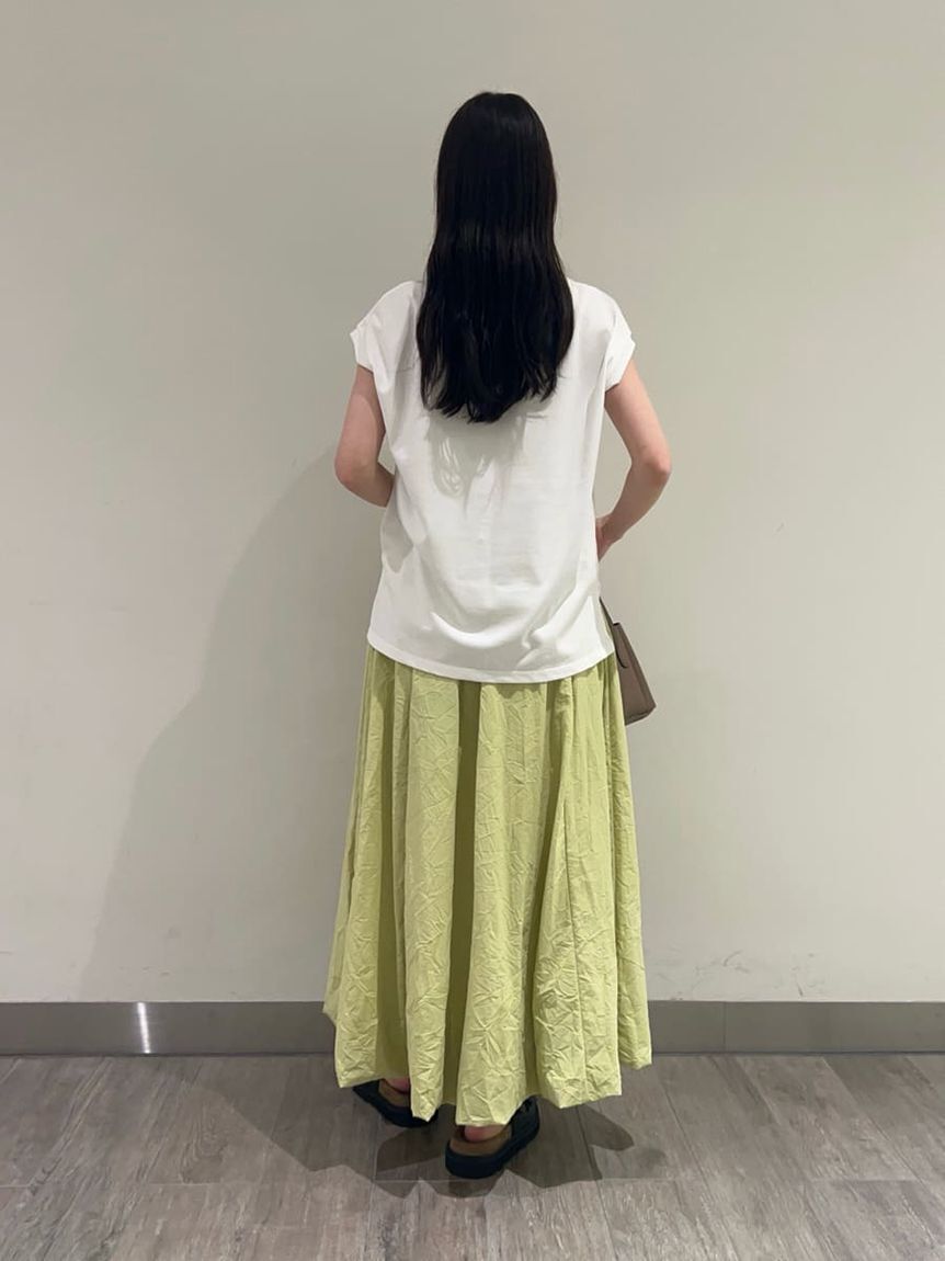 Mila Owen「マキシウエストドロストワッシャーバルーンスカート」|スカート|