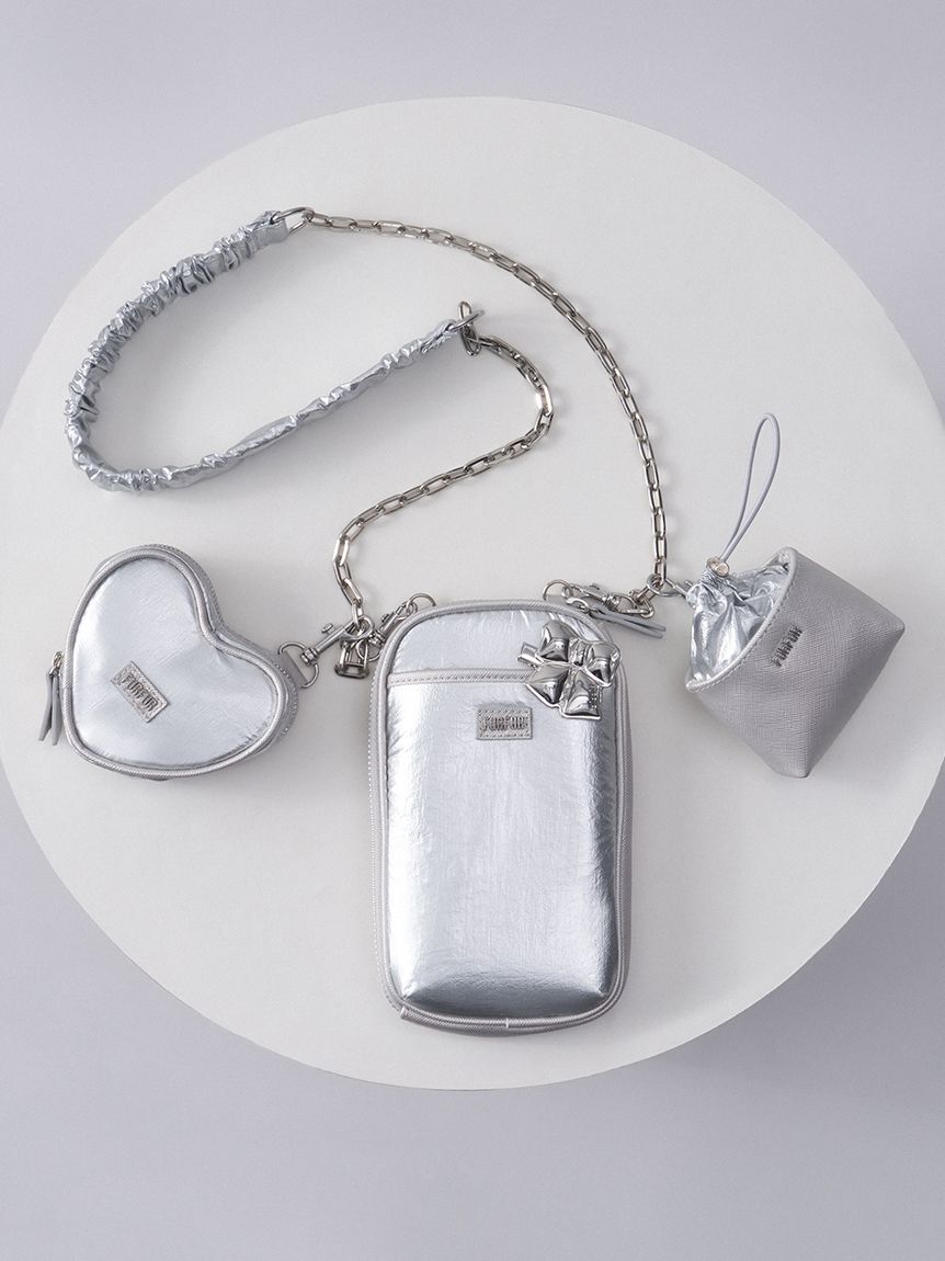 FURFUR「【WEB限定カラー】マテリアルコンビ3SETショルダーバッグ」|ショルダー・メッセンジャー|