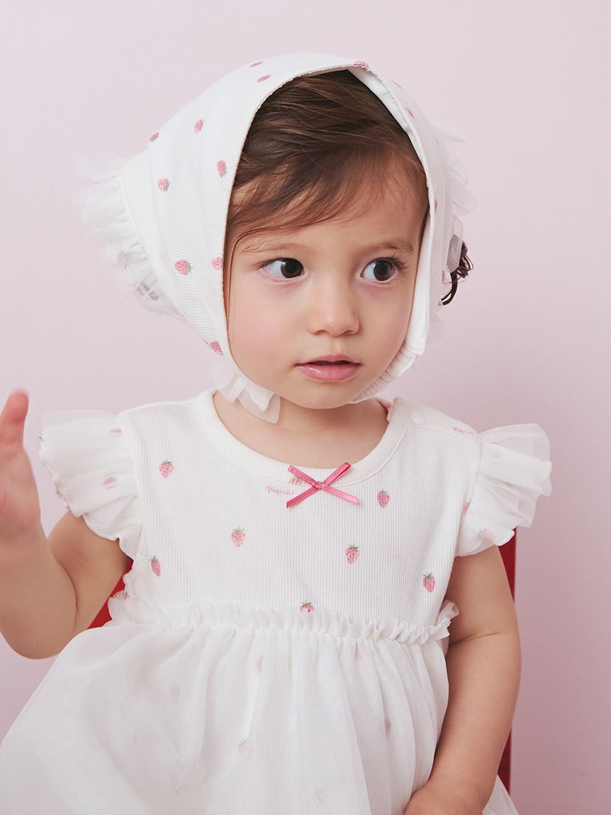GELATO PIQUE KIDS & BABY「【KIDS】ストロベリー柄チュールバブーシュカ」|その他|