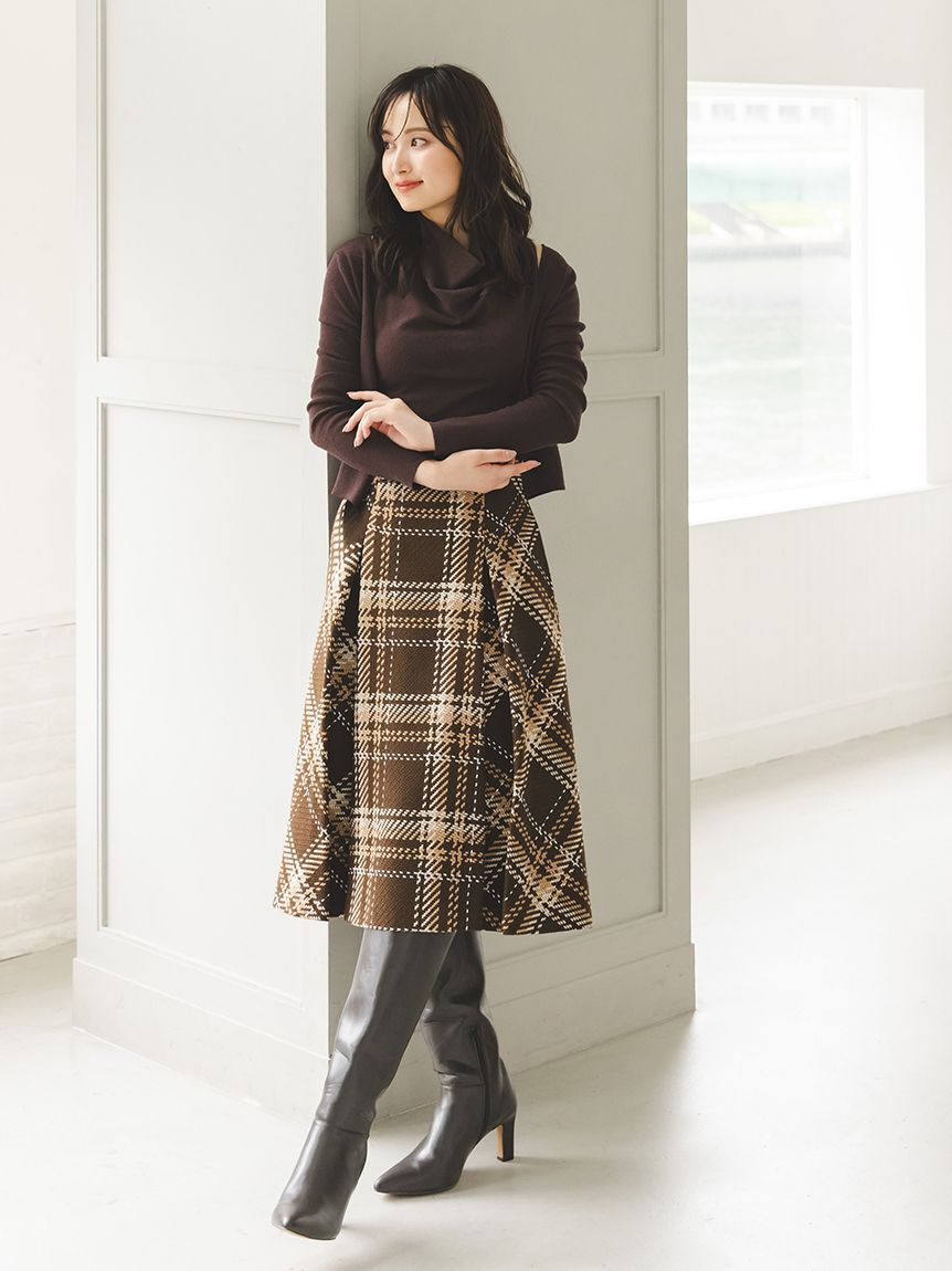 SNIDEL「フィットロングブーツ」|ロングブーツ|