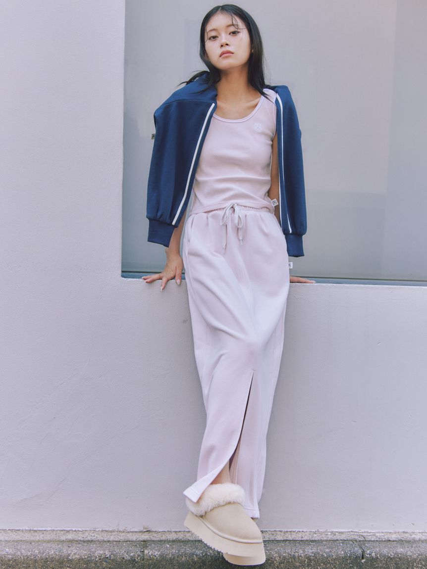 SNIDEL「パイピングディテールノースリタンク」|タンクトップ|