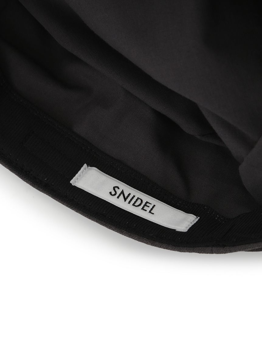 SNIDEL「メタルボタンキャスケット」|キャップ・キャスケット|