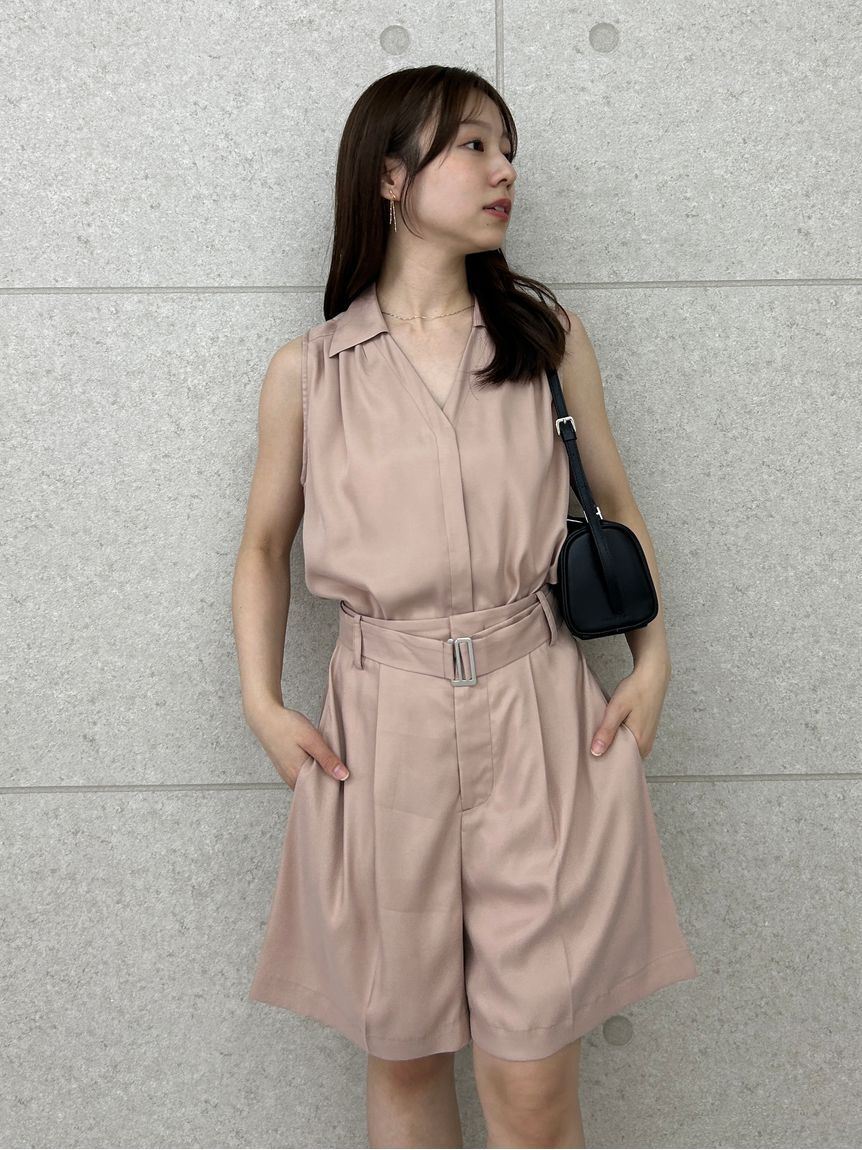 FRAY I.D「ウォッシャブルクールサテンショートパンツ／ウォッシャブル・接触冷感」|その他|