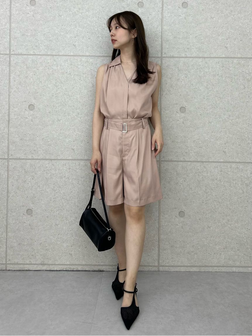 FRAY I.D「ウォッシャブルクールサテンショートパンツ／ウォッシャブル・接触冷感」|その他|