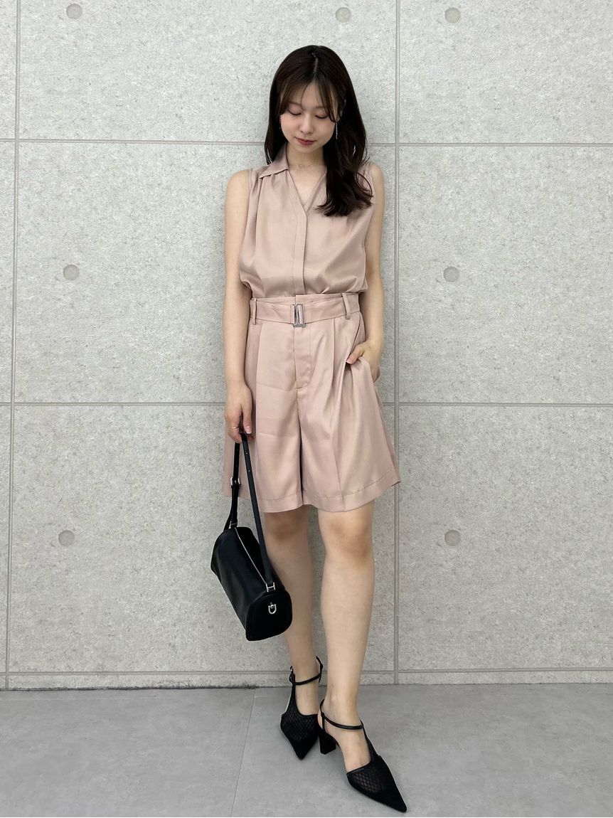 FRAY I.D「ウォッシャブルクールサテンショートパンツ／ウォッシャブル・接触冷感」|その他|