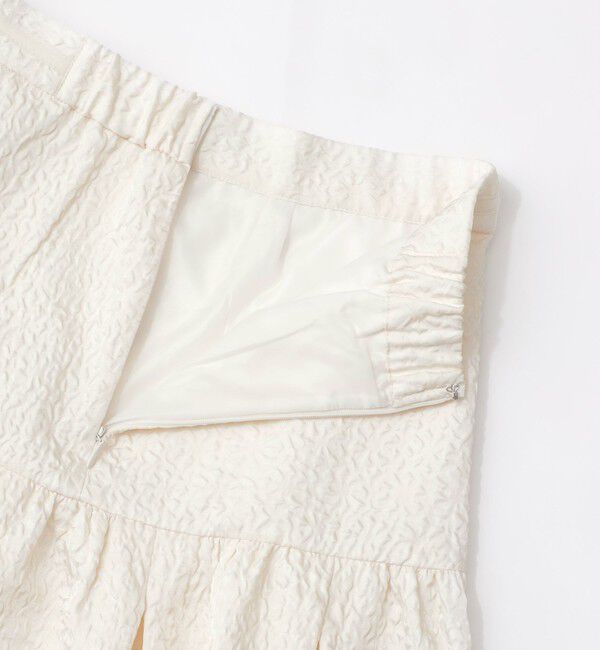  「ジャカードフレアスカート」|スカート|