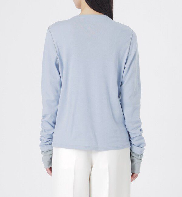  「テレコブロッキングトップス」|Tシャツ・カットソー|