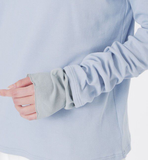  「テレコブロッキングトップス」|Tシャツ・カットソー|