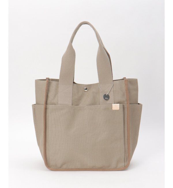 ikka「キャンバスパイピングビッグトートバッグ」|その他|