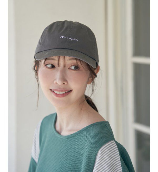 ikka「Champion チャンピオン ロゴ刺繍キャップ」|その他|