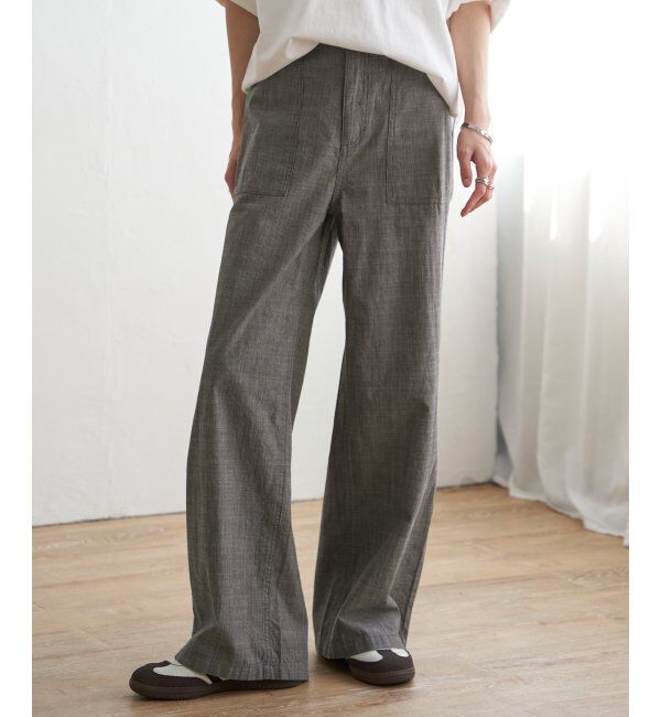 Lbc with Life「コットンシャンブレーベーカーパンツ」|その他|