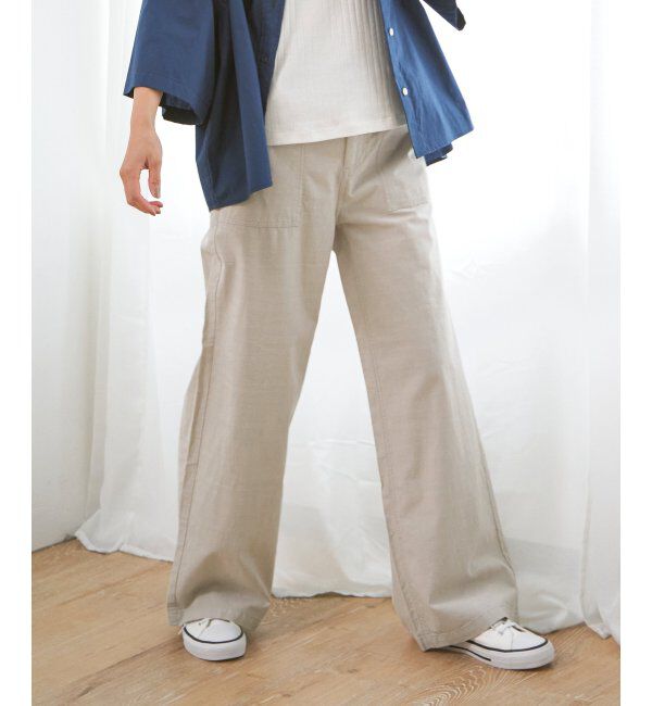 Lbc with Life「コットンシャンブレーベーカーパンツ」|その他|